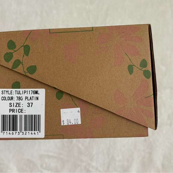 Ilse Jacobsen tulip platinum colored shoes - Picture 5 of 5